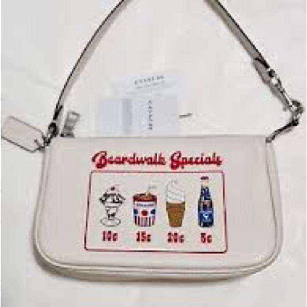 Coach White Boardwalk Specials Wristlet